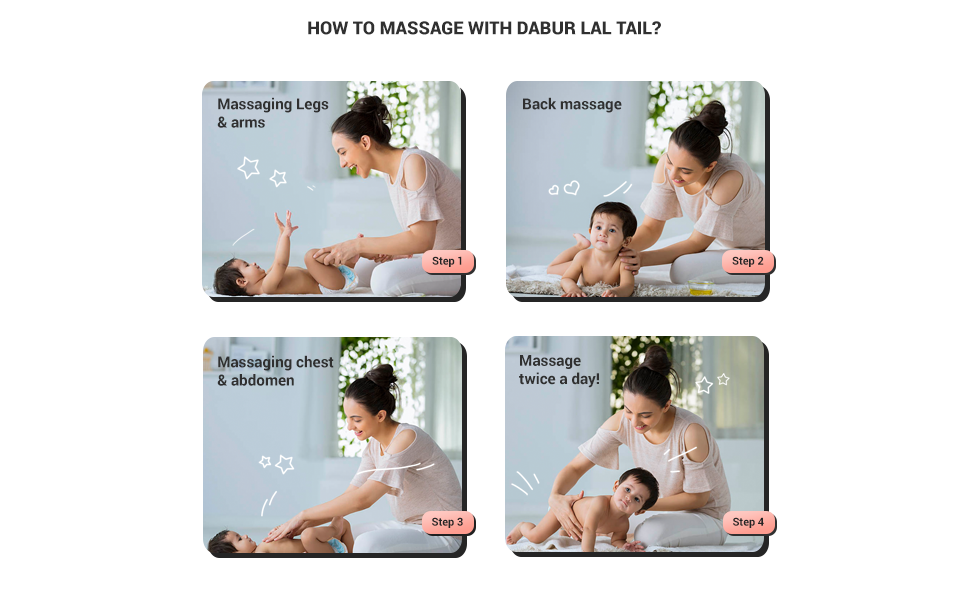 Dabur Lal Tail Review and how to massage with Dabur Lal Tail (Ayurvedic baby massage oil)  on Njkinny's Lifestyle Blog.