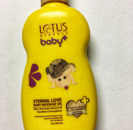 Lotus Herbals Baby Massage Oil Review on Njkinny's Lifestyle Blog